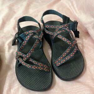 Chaco Women’s Zx1 Classic Athletic Sandal, Burst Blue Size 6